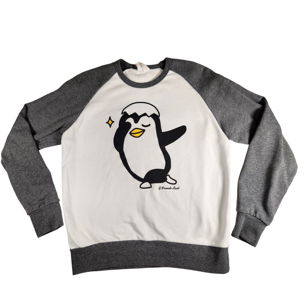 Artbox Korea TOPLOOK Galapagos Friends Aust Kawaii Penguin Terry Sweatshirt